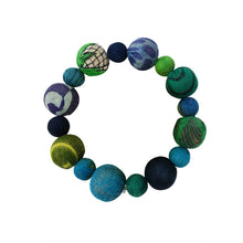 Load image into Gallery viewer, Kantha Water Lilies Bracelet