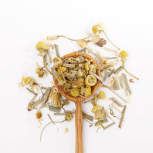 Load image into Gallery viewer, Chamomile Dream Tin & Spoon - Fair-Trade, Calming Herbal Tea