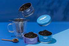 Load image into Gallery viewer, Earl Grey Tea Trio Tin & Spoon -Organic, Fair-Trade Tea Gift