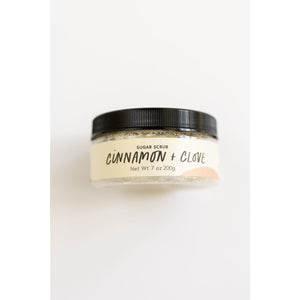 Cinnamon + Clove Sugar Scrub | 7 oz.