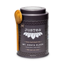 Load image into Gallery viewer, Mt. Kenya Black Tin & Spoon - Organic, Fair-Trade Black Tea