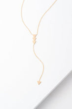 Load image into Gallery viewer, Marina Gold Arrow Drop Necklace