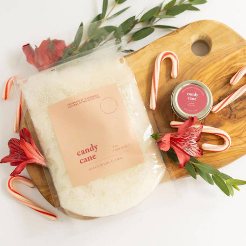 Candy Cane Sugar Scrub