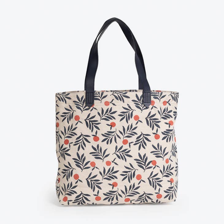 Mini Chaaya Tote in Berry Print