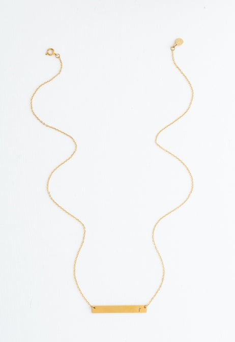 Layla Cross Bar Necklace