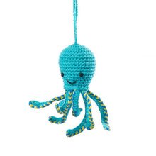 Load image into Gallery viewer, Octopus Crocheted Ornament