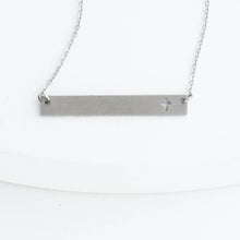 Load image into Gallery viewer, Layla Cross Bar Necklace