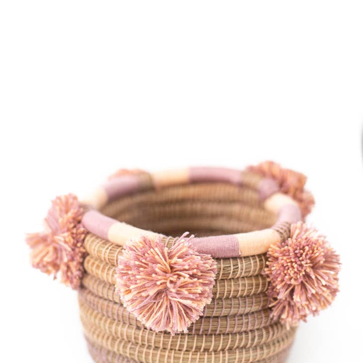 Pompom Basket