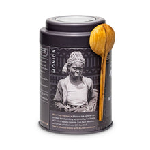 Load image into Gallery viewer, Mt. Kenya Black Tin &amp; Spoon - Organic, Fair-Trade Black Tea