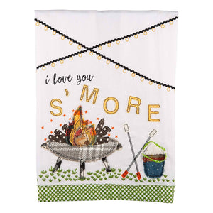 I Love You S'more Tea Towel