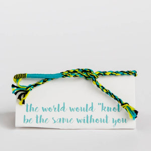 Friendship Bracelet + Card