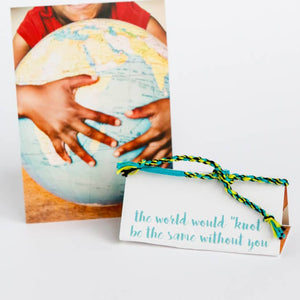 Friendship Bracelet + Card