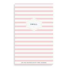 Load image into Gallery viewer, Dwell 30 Day Prayer Journal - Pink Stripe