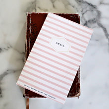 Load image into Gallery viewer, Dwell 30 Day Prayer Journal - Pink Stripe