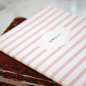 Dwell 30 Day Prayer Journal - Pink Stripe