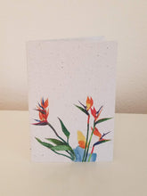 Load image into Gallery viewer, Birds of Paradise Growing Paper Greeting Card || All Occasion