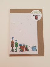 Load image into Gallery viewer, Garden Scene Growing Paper Greeting Card || All Occasion