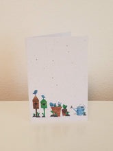 Load image into Gallery viewer, Garden Scene Growing Paper Greeting Card || All Occasion