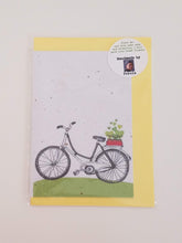 Load image into Gallery viewer, Bicycle Growing Paper Greeting Card || All Occasion