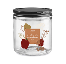 Load image into Gallery viewer, Sparkling Cider | Apple Cinnamon 12 oz. Glass Jar Candle