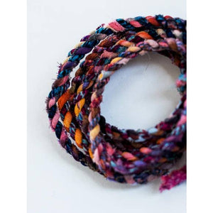 The Boho Twist - Multi-color Wrist & Hair Accessory