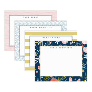 ENCOURAGE Boxed Note Cards Stationery Set of 8