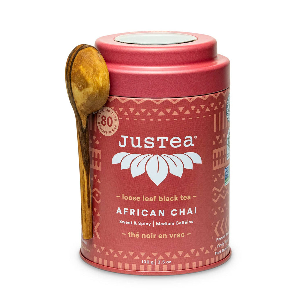 African Chai Tin with Spoon