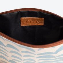 Load image into Gallery viewer, Large Waterproof Pouch in Blue Wave Print