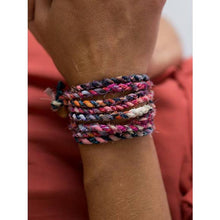 Load image into Gallery viewer, The Boho Twist - Multi-color Wrist &amp; Hair Accessory