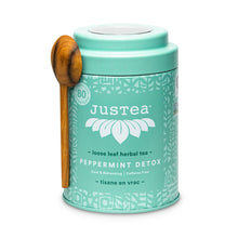 Load image into Gallery viewer, Peppermint Detox Tin with Spoon