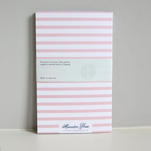 Dwell 30 Day Prayer Journal - Pink Stripe