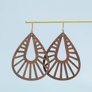 Abide Wooden Earrings