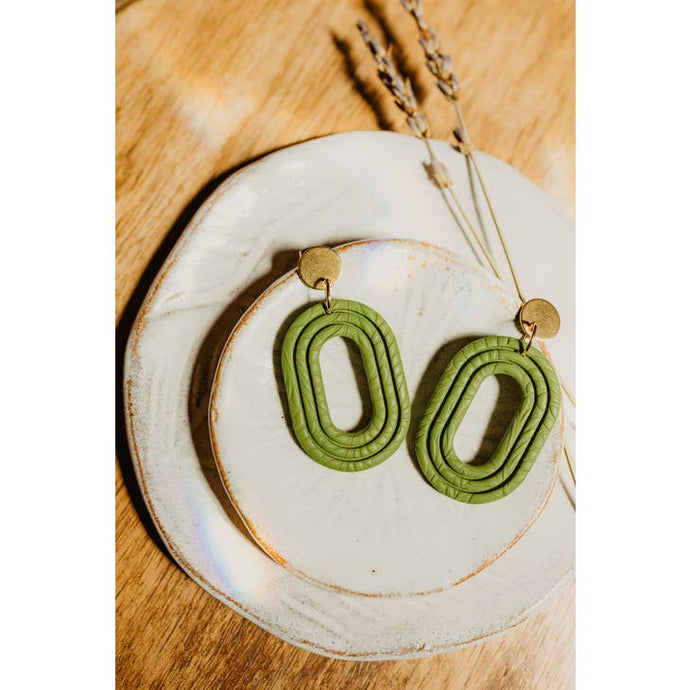 Oval Earrings
