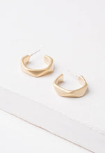 Load image into Gallery viewer, Cassidy Gold Hoop Earrings