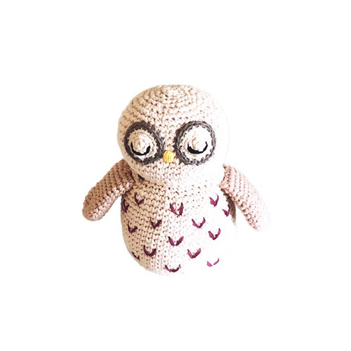 Organic Owl Rattle