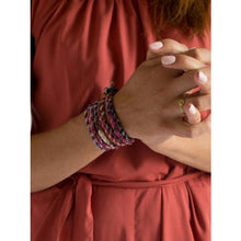 Load image into Gallery viewer, The Boho Twist - Multi-color Wrist &amp; Hair Accessory