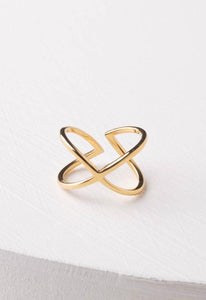Infinity Gold Adjustable Ring
