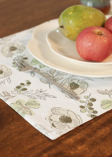 The Garden Party Floral Placemat Set