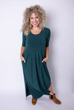 Load image into Gallery viewer, Forest Green Empire Maxi Dress