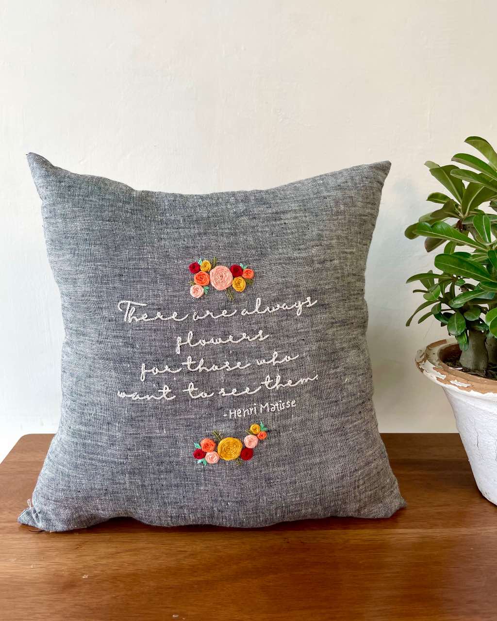 Always Flowers - Pillow