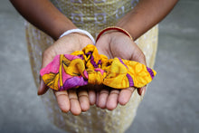 Load image into Gallery viewer, Saree Scrunchie with Bow