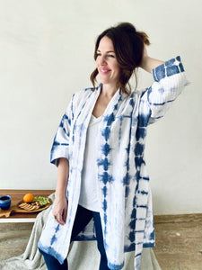 Shibori Robe