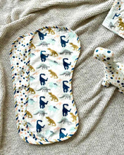 Load image into Gallery viewer, Dino Burp Cloth Set