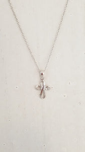 Sterling Silver Cross Necklace