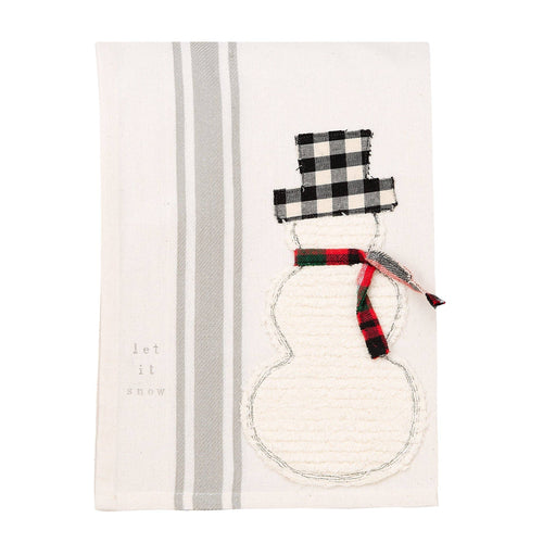 Let It Snow Tea Towel