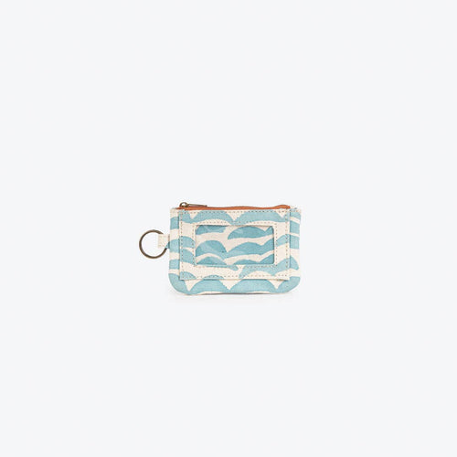 ID Pouch in Blue Wave