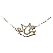 Load image into Gallery viewer, Sterling Silver Dove Necklace