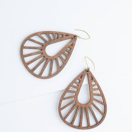 Abide Wooden Earrings