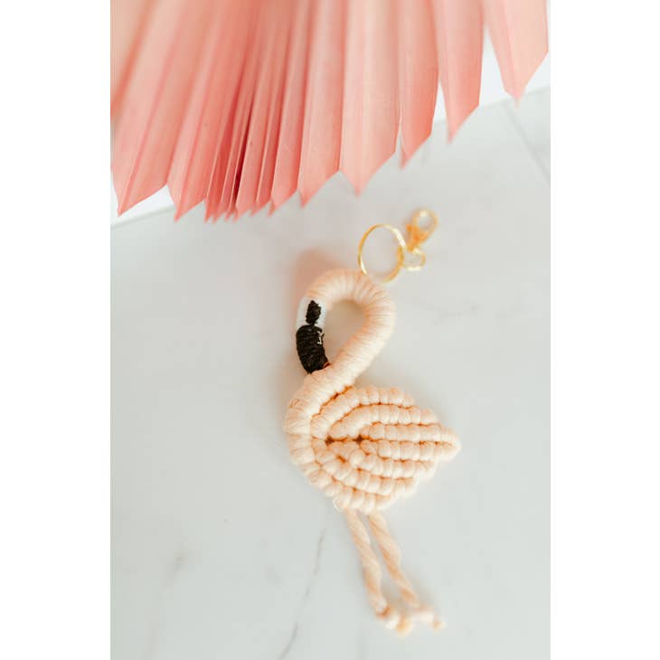 Flamingo Keychain