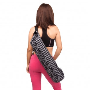 Yoga Mat Bag with Adjustable Strap and Drawstring